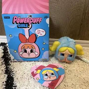 POP MART CRYBABY 파워퍼프걸스 버블스 정품