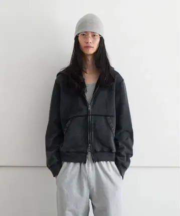 KAIKO DOUBLE ZIP PARKA 'FADED BLACK' 2