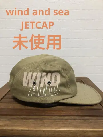 [ 미사용 베이지 ] WIND AND SEA JET CAP