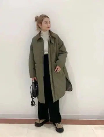 LOWRYSFARM 퀼팅 자켓