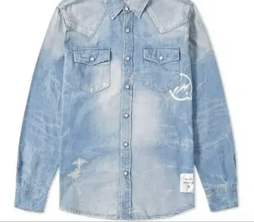 DENIM BY VANQUISH&FRAGMENT 데님 셔츠 L