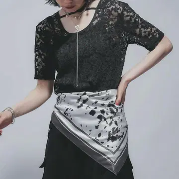 HARE 모듬 패턴 스카프 반다나