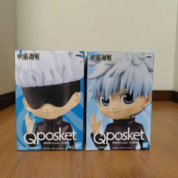 Qposket 주술회전 피규어 세트 고죠 사토루