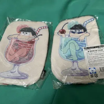 오소마츠 6쌍둥이 다이컷 파우치 크림 소다마츠 Ver. 오소마츠 카라마츠