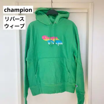 레어 컬러 챔피온 후드티 풀오버 리버스 위브 맨투맨 L