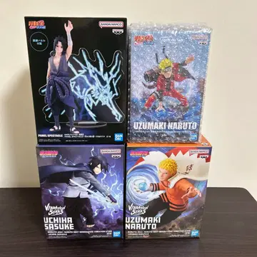 나루토 질풍전 프라이스 피규어 세트 나루토와 사스케