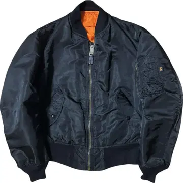 ALPHA 90s USA 빈티지 MA-1 블랙 블랙택 S 사이즈