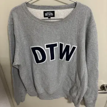 BEAMS 맨투맨 L 사이즈 그레이