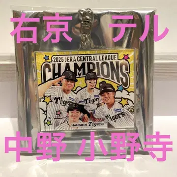 한신 타이거즈 우승 기념 시크릿 아크릴 키링 사토 테루아키 나카노 타쿠무