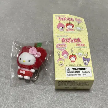 산리오 치비토모 쿠다모노 키티 사과