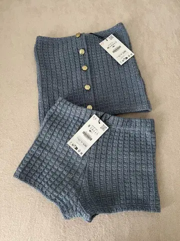 ZARA 니트 셋업
