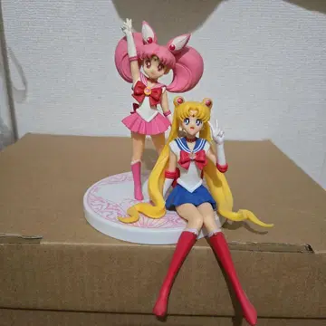 세일러문 치비우사 피규어 세트 새상품급