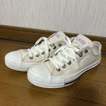 ALL STAR 아이보리 로우컷 스니커즈