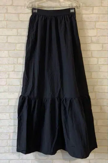 Ungrid 롱 스커트 블랙