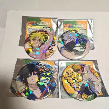 NARUTO 돌풍전 반짝반짝 캔뱃지 컬렉션 퍼포먼스 서예