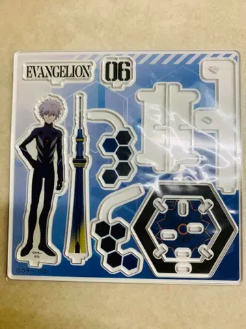 에반게리온 나기사 카오루 스카이트리 입체 아크릴 스탠드 한정판 콜라보