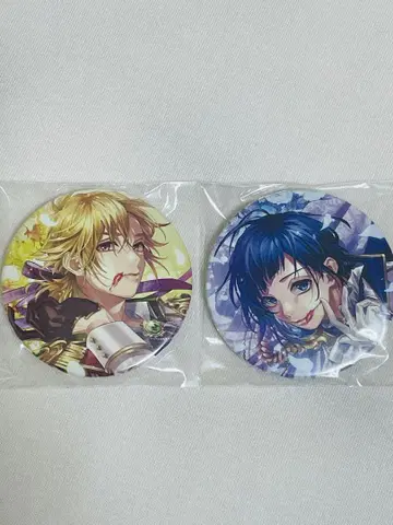 HoneyWorks LIPxLIP 줄리에타 혜택 캔뱃지 아이조 & 유지로