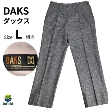닥스 DAKS 체크 팬츠 남성용 94 글렌체크