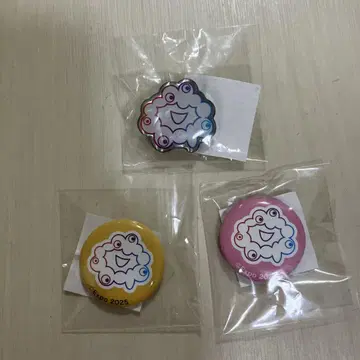 미야쿠미야쿠 챌린지 3등, 4등 캔뱃지와 핀 배지