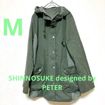 SHINNOSUKEdesigned byPETER 후드 부착 자켓 M 그린