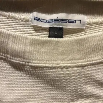 Rosasen 로사센 코튼 리브 니트 L 사이즈