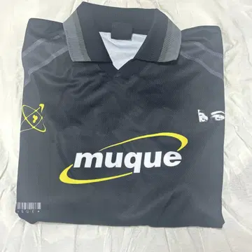 muque 게임 로고 티셔츠 롱티