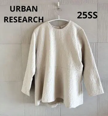 자카드 페플럼 블라우스 URBANRESEARCH 25SS