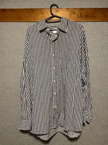 안티카 스트라이프 긴팔 셔츠