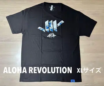 ALOHAREVOLUTION 블랙 T셔츠 XL HAWAII 아로하