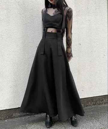 LVEU Bustier flare one-piece