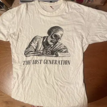 THE LOST GENERATION 티셔츠 아이보리 M