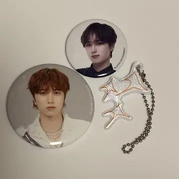 INI 오자키 타쿠미 캔뱃지 키링