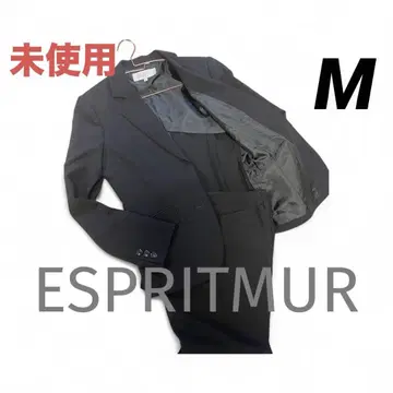 미사용 ESPRITMUR 여성 팬츠 수트 취업활동 세레모니 블랙 M