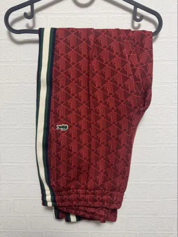 LACOSTE 팬츠 모노그램