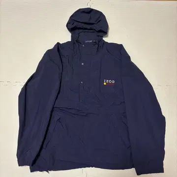90s IZOD 나일론 자켓 L 사이즈 네이비