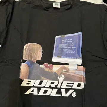 BURIED ALIVE x ADLV 콜라보 T셔츠