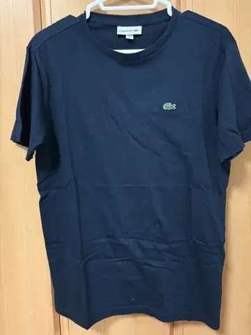 LACOSTE 네이비 T셔츠 US S