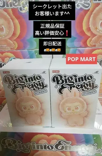 [정품 미개봉] Popmart Labubu Big Into Energy