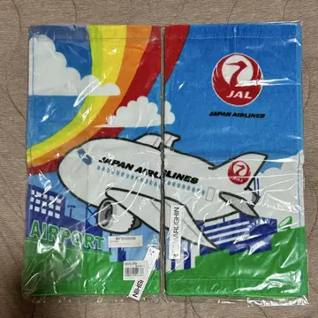 JAPAN AIRLINES 비행기 디자인 타월