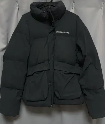 mihns closet 다운 자켓 블루종 원포인트