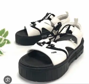 PUMA x Snow Man 콜라보 메이즈 통굽 샌들 23cm