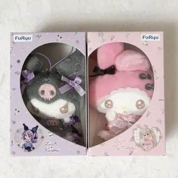 LiccA x My Melody Kuromi 장난감 상자 마스코트 2종