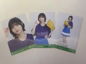 노기자카46 나카니시 아루노 브로마이드 - 베이스볼 셔츠