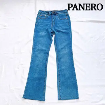 PANERO 플레어 데님 26인치 인디고 스트레치 심플