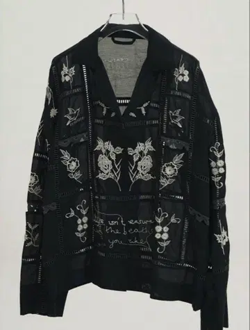 todayful Embroidery Patchwork Shirts