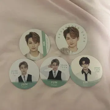 SEVENTEEN 카페 준 코스터 5개 세트