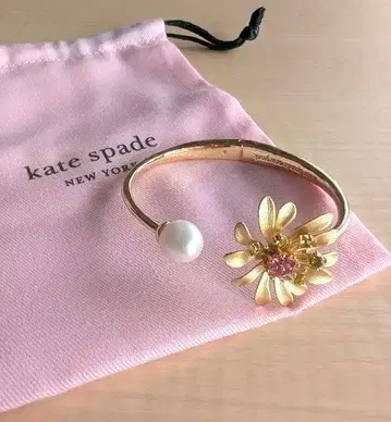케이트 스페이드 플라워 모티브 팔찌 케이트 스페이드 뱅글