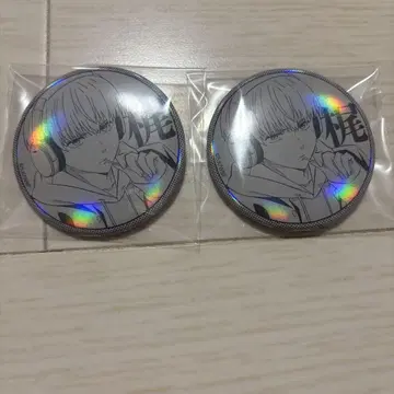 WINDBREAKER 홀로그램 캔뱃지 카지 렌