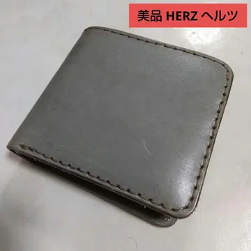 새상품급 HERZ 헬츠 일본제 육중한 고급 가죽 접이식 지갑
