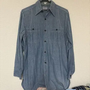초레어 40s HERCULES 데님 긴팔 셔츠